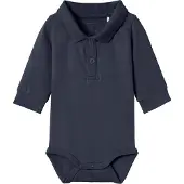 Name it Macacão/Body 'Holge' azul noturno