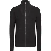!Solid Casaco de malha ' SDRECONE ' preto
