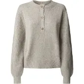 Pepe Jeans para mulher. PL702236 Camisola Nica cinzenta (XS), Casual, Cinza, Poliéster
