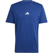 Adidas Camisa funcionais 'Essentials' azul escuro / branco