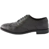 Next Sapato com atacadores 'Oxford-Brogues' preto
