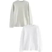 Next Camisola interior acinzentado / branco