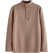 Next Pullover castanho