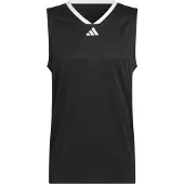Adidas Camisa funcionais 'Legends' preto / branco