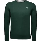 La Martina Pullover verde escuro / esbranquiçado