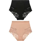 Next Cueca modeladora bege / preto