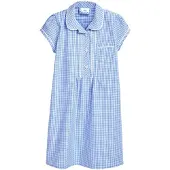 Next Vestido azul / branco
