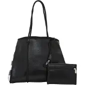 NAEMI Shopper navy / azul claro / preto / branco