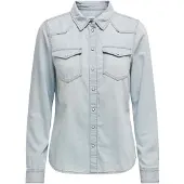 ONLY Blusa 'ONLAlexa' azul claro