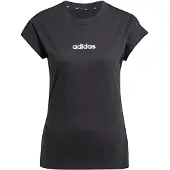 Adidas Camiseta De Manga Curta Essentials Linear Cotton