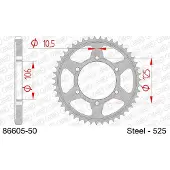 Afam Roda Dentada Traseira 86605