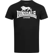 Lonsdale Camisa 'St. Erney' preto / branco