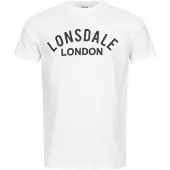 Lonsdale Camisa 'Brafield' preto / branco