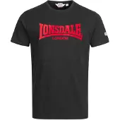Lonsdale Camisa 'LL008 One Tone' vermelho / preto
