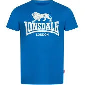 Lonsdale Camisa azure / branco