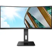 AOC Monitor Cu34p2a 34´´ Wqhd Led