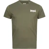 Lonsdale Camisa 'Elmdon' oliveira / branco