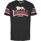 Lonsdale Camisa vermelho / preto / branco