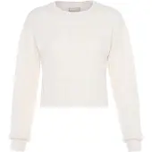 Jalene Pullover branco lã