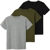 TWO SOON Camisola acinzentado / oliveira / preto