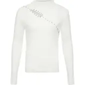 Bling bling by leo Pullover branco