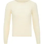 Bling bling by leo Pullover bege