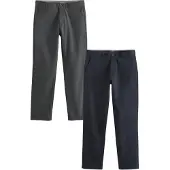 Next Calças chino azul / cinzento