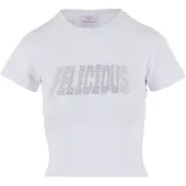 FELICIOUS Camisa prata / branco