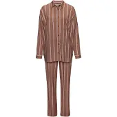 LASCANA Pijama castanho / berinjela / rosa claro / branco