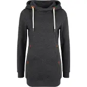 Oxmo Sweatshirt 'Vicky' castanho / cinzento