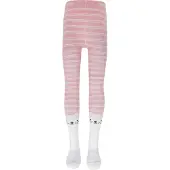 Ewers Collants rosé / preto / branco