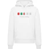 Merchcode Sweatshirt 'Christmas Gifts Loading' cinzento / verde / vermelho / branco