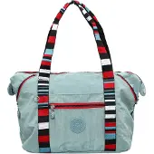 Mindesa Mala de ombro azul ganga / vermelho / preto / branco