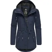 Ragwear Parka de inverno 'Monadis' navy / castanho / preto / branco