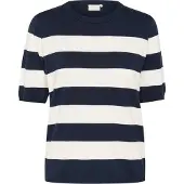 Kaffe Pullover 'KALizza' navy / branco