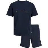Jack & Jones Pijama De Manga Curta Star