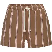 LASCANA Calções de pijama brocado / cor-de-rosa / preto / branco