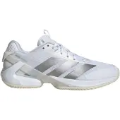 Adidas Sapatilha de desporto 'Adizero Ubersonic 5' cinzento escuro / branco