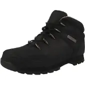 Timberland para homem. TB0A2DUH0011 Botas de couro Euro Sprint pretas (44), Preto, Plano, Cordão, Casual, Esportivo, Outdoor