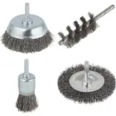 Wolfcraft 2133000 Conjunto De Pincéis 6 Mm
