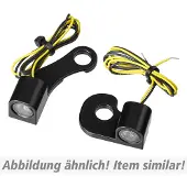 HeinzBikes Pisca com armação NANO LED DYNA 90-17, PRETO