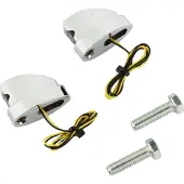 Heinz Bikes Pisca LED Winglets NANO LUZ DE PISCA LED, CROM.