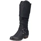 Rieker Botas de cowboy preto
