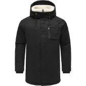 STONE HARBOUR Sobretudo de inverno 'Navroos XX' preto