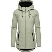 Ragwear Casaco de inverno 'Zuzka' verde pastel / preto