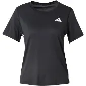 Adidas Camisa funcionais preto / branco
