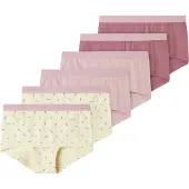 Name it Calcinhas Hipster Floral 6 Unidades