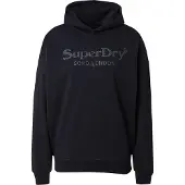 Superdry Moletom Com Capuz Venue Metallic Relaxed