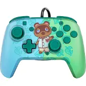 PDP Controle Do Nintendo Switch Faceoff Deluxe Animal Crossing