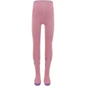 Ewers Collants 'Einhorn' bege / ouro / fúcsia / cor-de-rosa